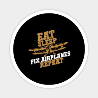 Aircraft Maintenance Technician Airplane Mechanic Magnet